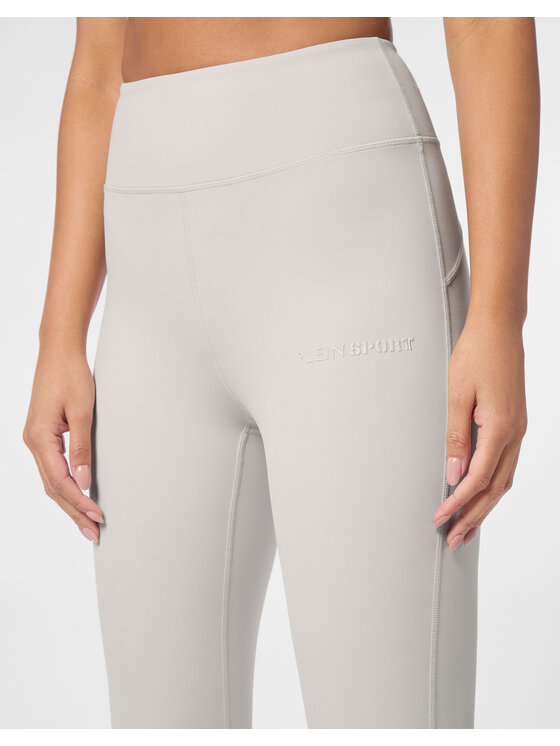 Plein Sport Plein Sport Legginsy 10189 Szary Active Fit