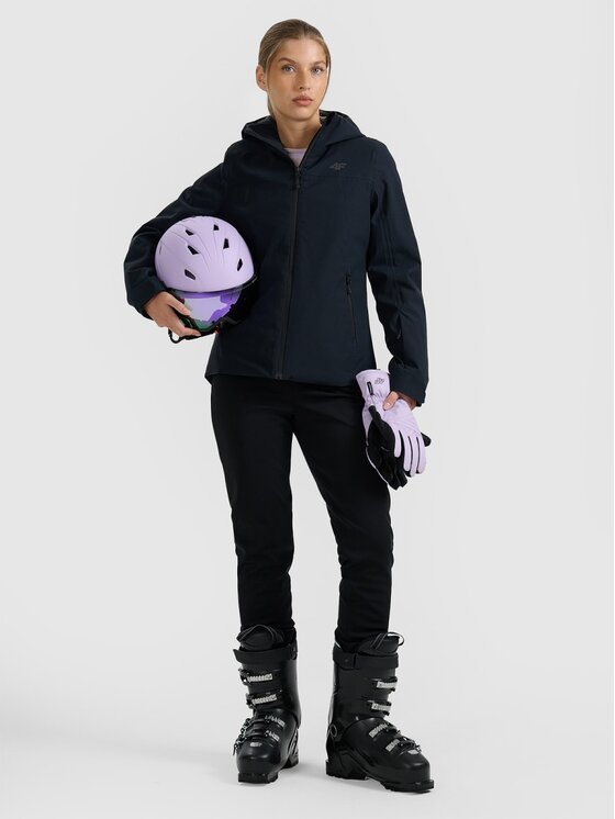 4F 4F Giacca da sci 4FWAW25TTJAF0807-20S Nero Regular Fit