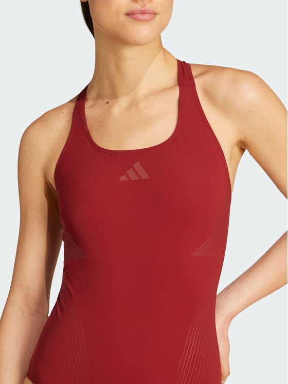 adidas adidas Strój kąpielowy Lanelux Czerwony