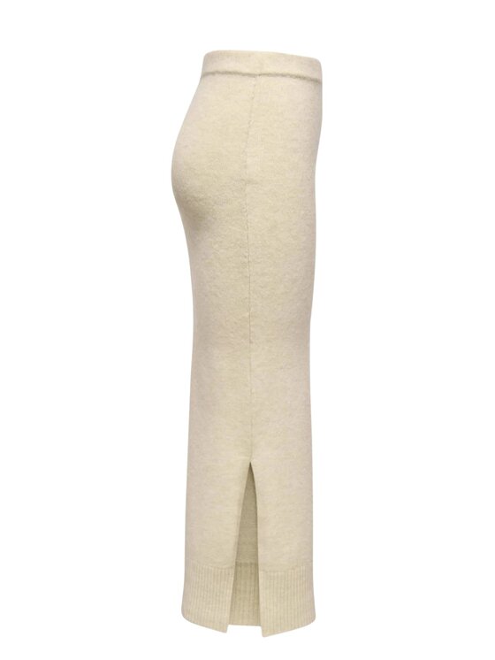ONLY ONLY Gonna Onlhouston maxi skirt Beige Slim Fit