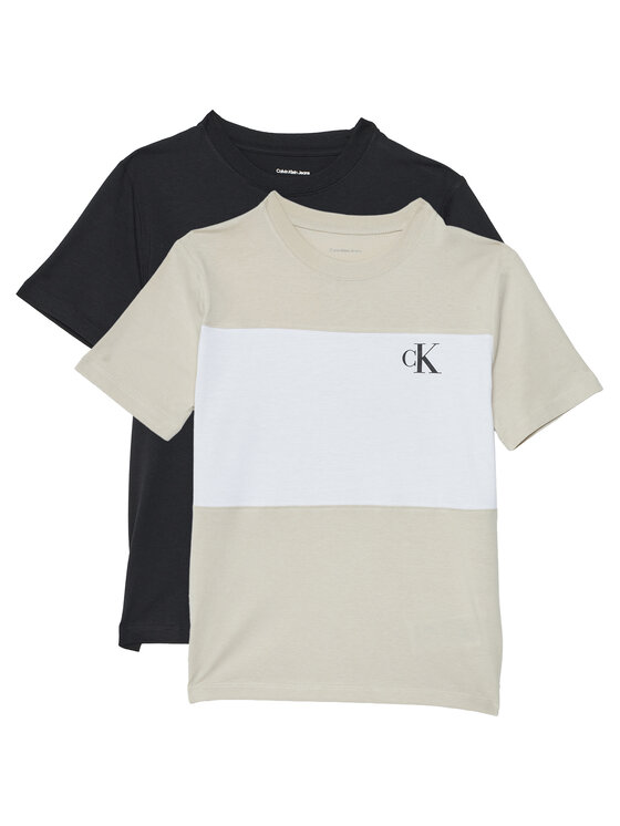 Calvin Klein Jeans Calvin Klein Jeans Póló szett LVCKSJA46B Színes Regular Fit