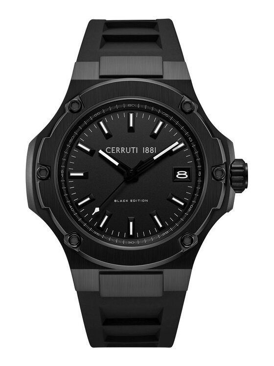 Cerruti 1881 Cerruti 1881 Zegarek Cerruti-CIWGM0096701 Czarny