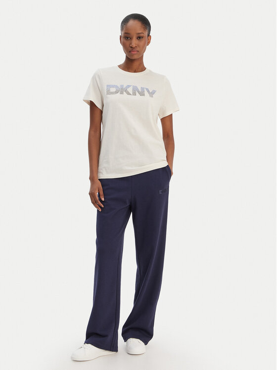 DKNY Sport DKNY Sport Тишърт DP6T1557 Екрю Relaxed Fit