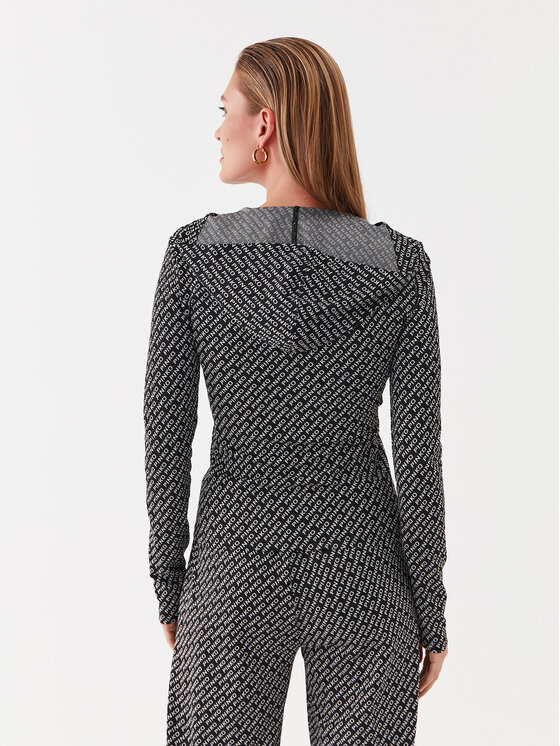 PINKO Pinko Bluza 101811 A131 Czarny Regular Fit