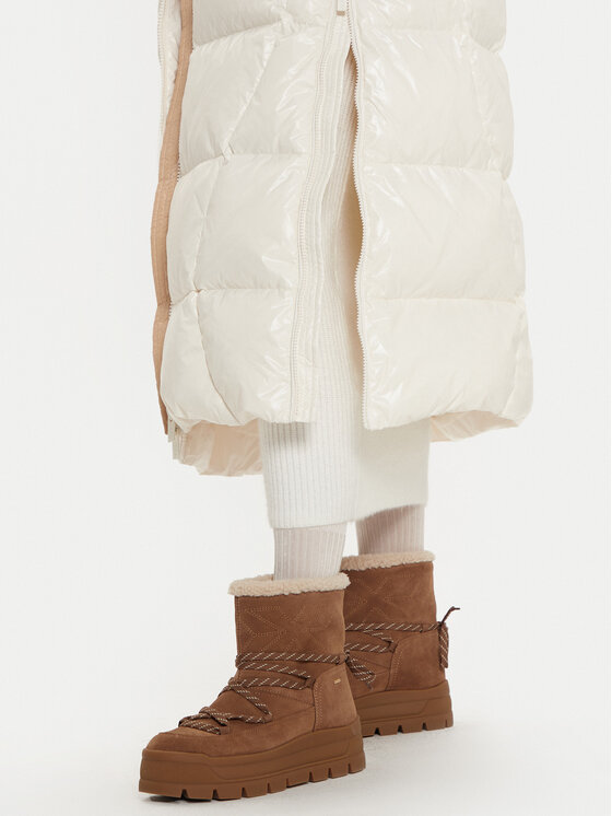 ViCOLO ViCOLO Giubbotto piumino TS0025 Écru Regular Fit