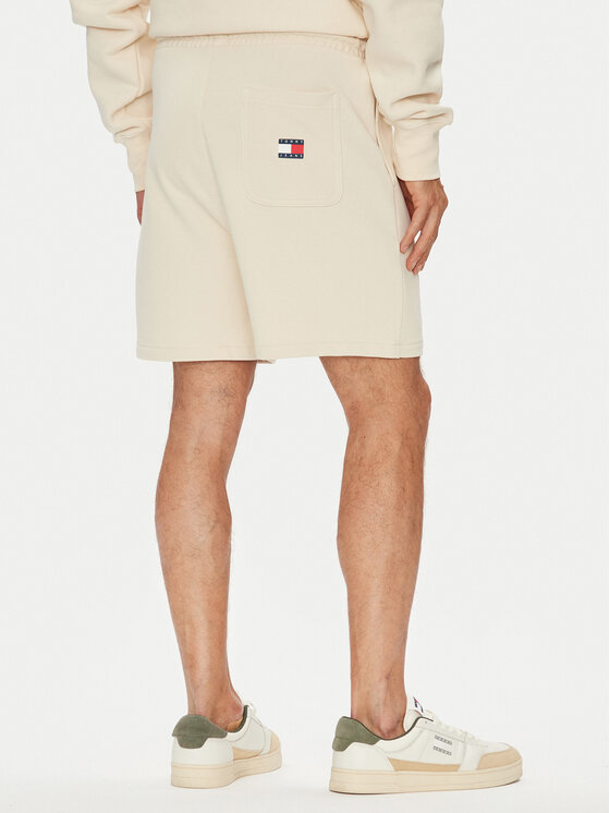Tommy Jeans Tommy Jeans Športne kratke hlače New Classic Beach DM0DM21781 Bež Relaxed Fit