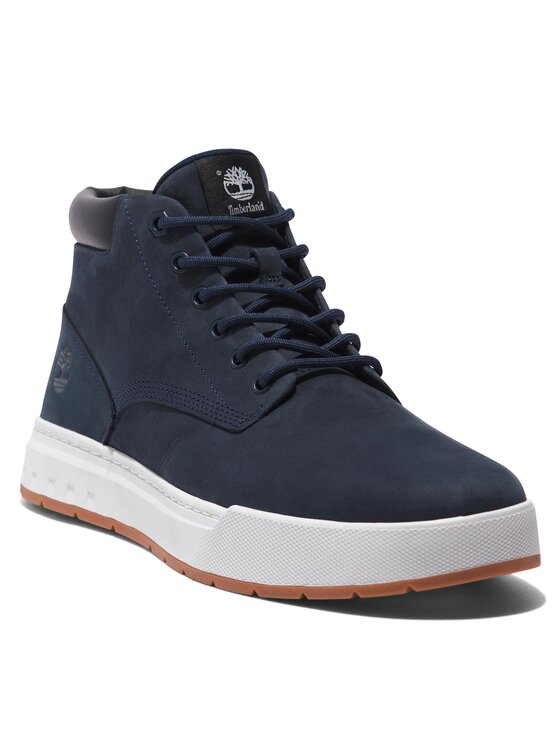 Timberland Timberland Kotníková obuv Maple Grove Lthr Chk TB0A28940191 Tmavomodrá