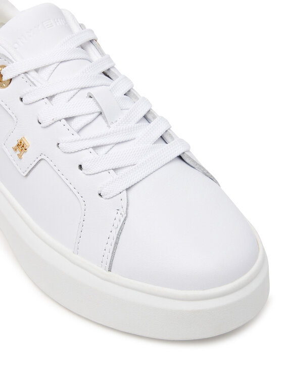 Tommy Hilfiger Tommy Hilfiger Sneakersy Th Platform Chic Sneaker FW0FW09626 Bílá
