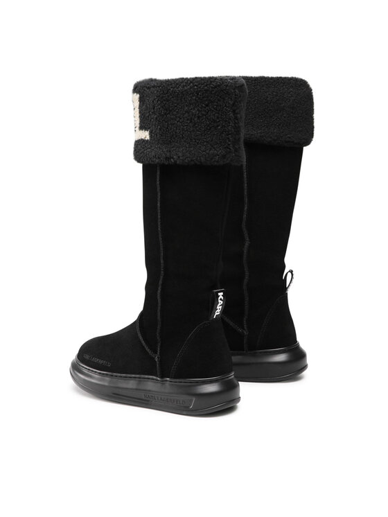 KARL LAGERFELD KARL LAGERFELD Kozaki KL44582 Czarny