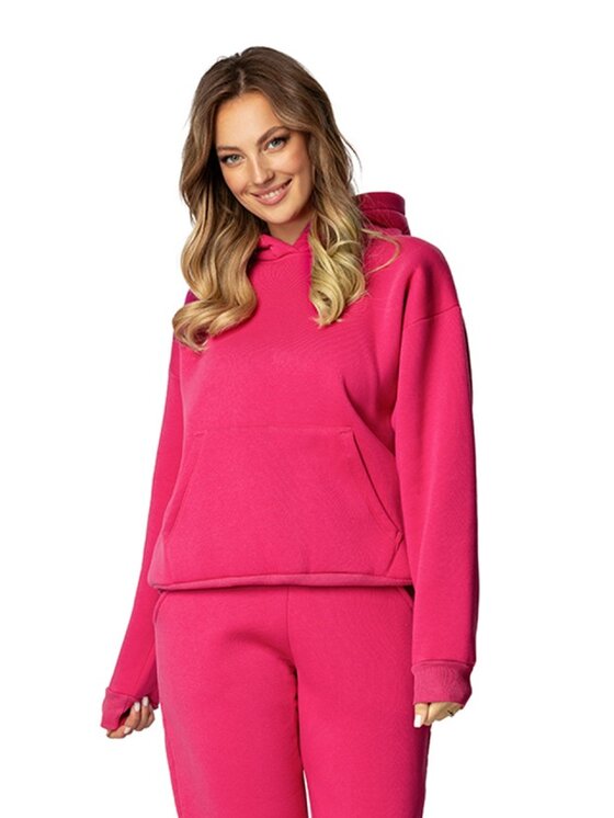 DKaren Sport DKaren Sport Bluza DK-K-B6 Różowy Regular Fit