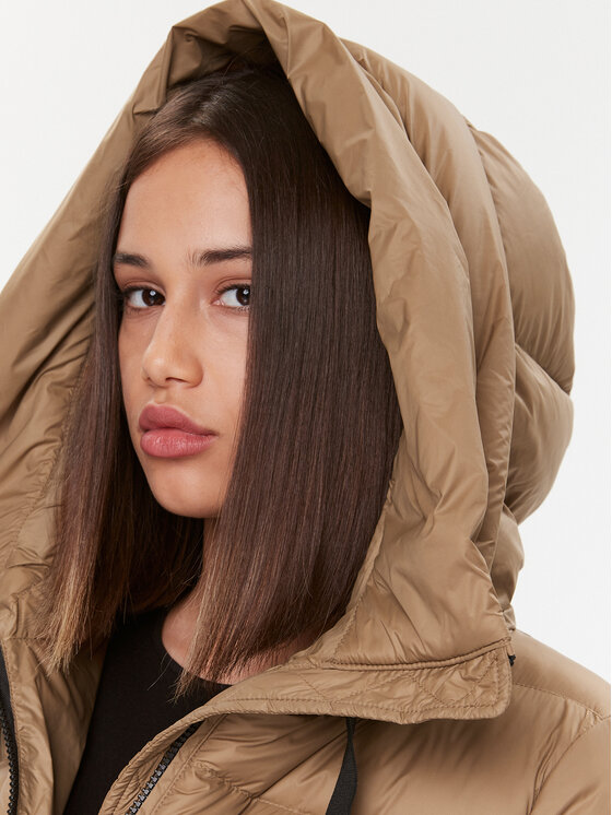 Bomboogie Bomboogie Пухено яке GW 6012 T MNA3 Кафяв Regular Fit