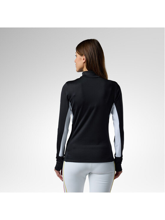 Rossignol Rossignol Polar W Jcc Fleece Jacket Czarny Slim Fit