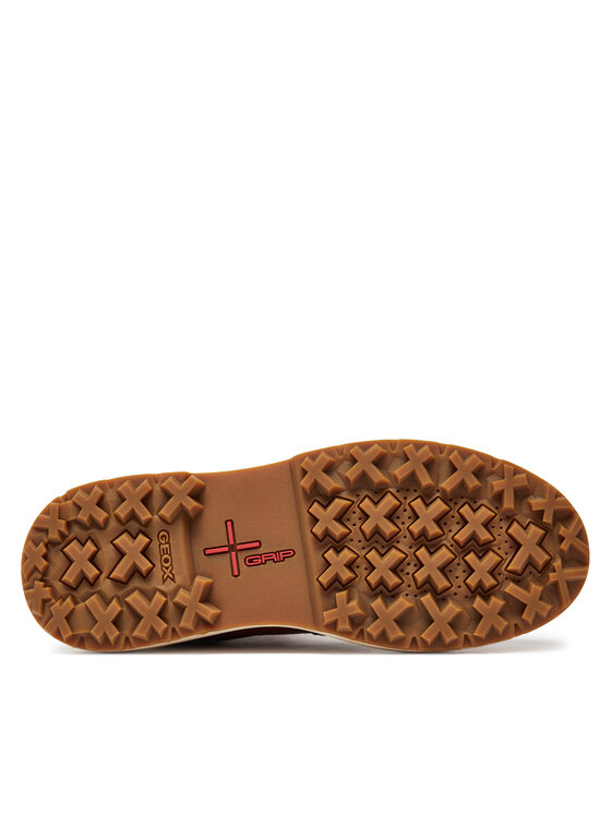 Geox Geox Turistická obuv Lamidie ABX B D46XMB 0FV22 C6001 Hnědá