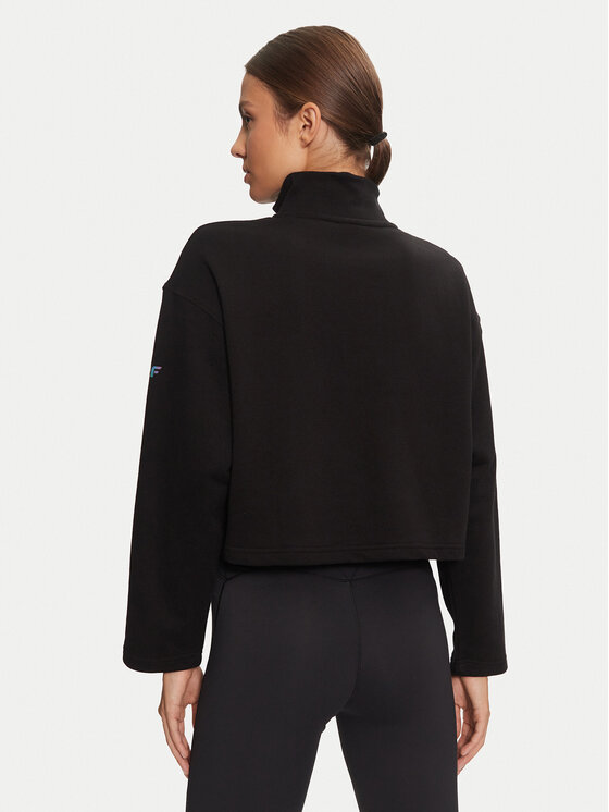 4F 4F Μπλούζα 4FWAW24TSWSF1337 Μαύρο Loose Fit