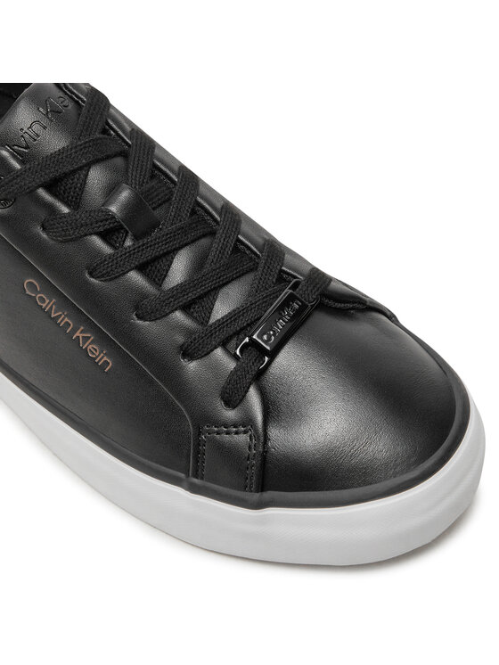 Calvin Klein Calvin Klein Laisvalaikio batai Vulc Lace Up Saff Fox W/Met Bt HW0HW02104 Juoda