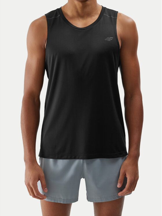 4F 4F Технічна футболка 4FWSS24TFTSM841 Зелений Regular Fit