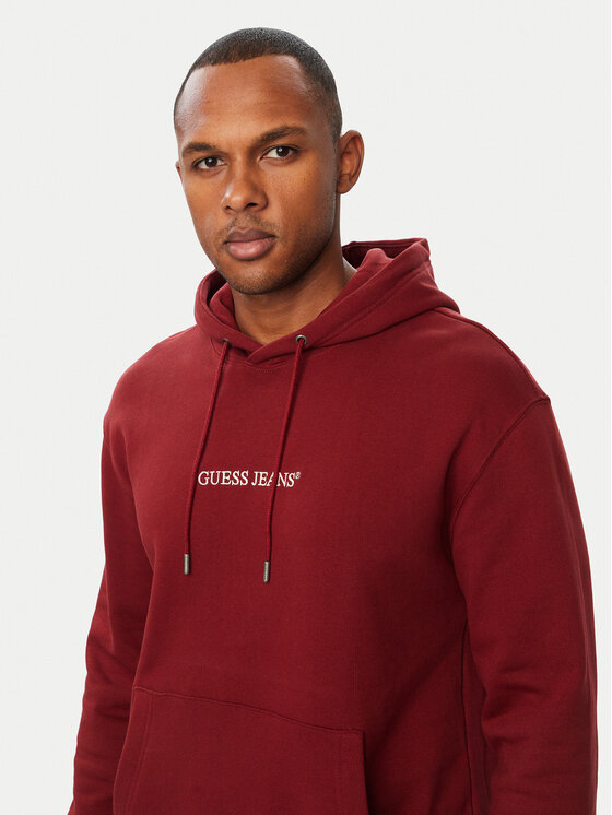 Guess Jeans Guess Jeans Hanorac M5RQ38 KCPR1 Roșu Regular Fit