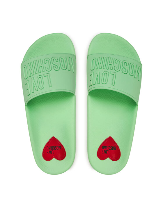 LOVE MOSCHINO LOVE MOSCHINO Şlapi JA28052G1II15802 Verde