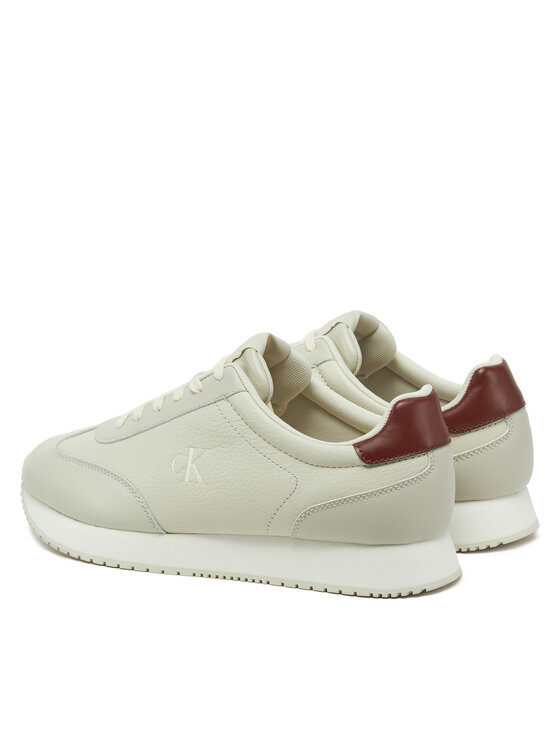 Calvin Klein Jeans Calvin Klein Jeans Sneakersy Runner Laceup Tc YM0YM01187 Beżowy