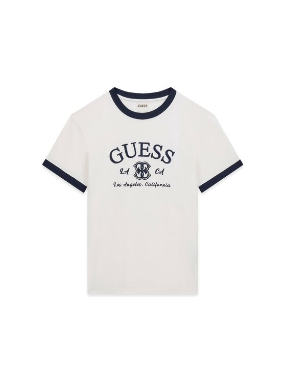 Guess Guess T-Shirt 183416 Biały Classic Fit