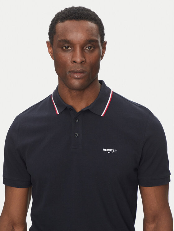 Hechter Paris Hechter Paris Polo marškinėliai 74018 151902 Tamsiai mėlyna Regular Fit
