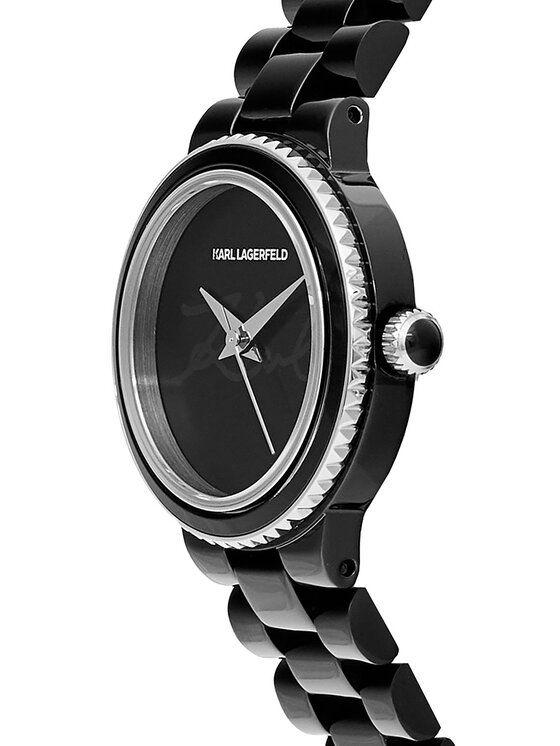 KARL LAGERFELD KARL LAGERFELD Zegarek R0553104506 Czarny