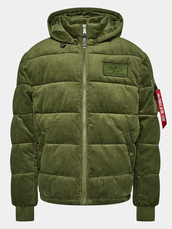 Alpha Industries Zimné bundy Cord 138118 Zelená Regular Fit