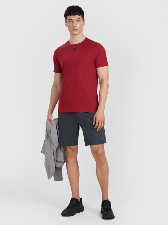 4F 4F Szorty sportowe MULTI ACTIVE Szary ciemny Regular Fit