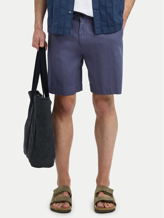 Selected Homme Selected Homme Pantalon scurți din material 16097541 Violet Loose Fit