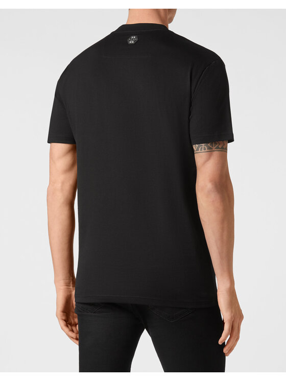 PHILIPP PLEIN PHILIPP PLEIN Tričko 223 Čierna Regular Fit