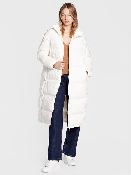 Calvin Klein Calvin Klein Vatovaná bunda Seamless Lofty K20K204691 Écru Regular Fit