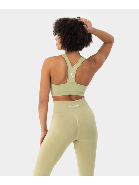 Carpatree Carpatree Biustonosz sportowy Blaze bra Zielony