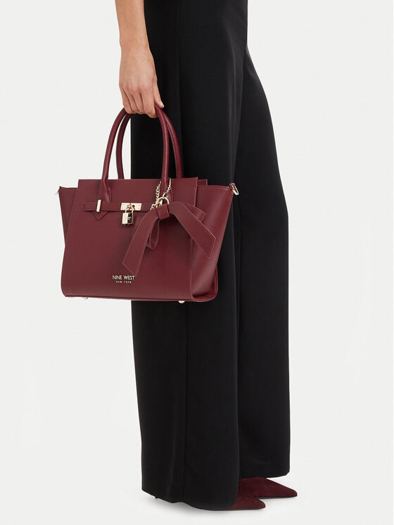 Nine West Geantă CEO-Chelsea-Charm-II-LX10185 Vișiniu