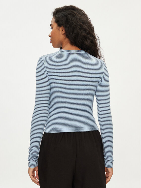 Noisy May Noisy May Bluza Posy 27026866 Modra Slim Fit