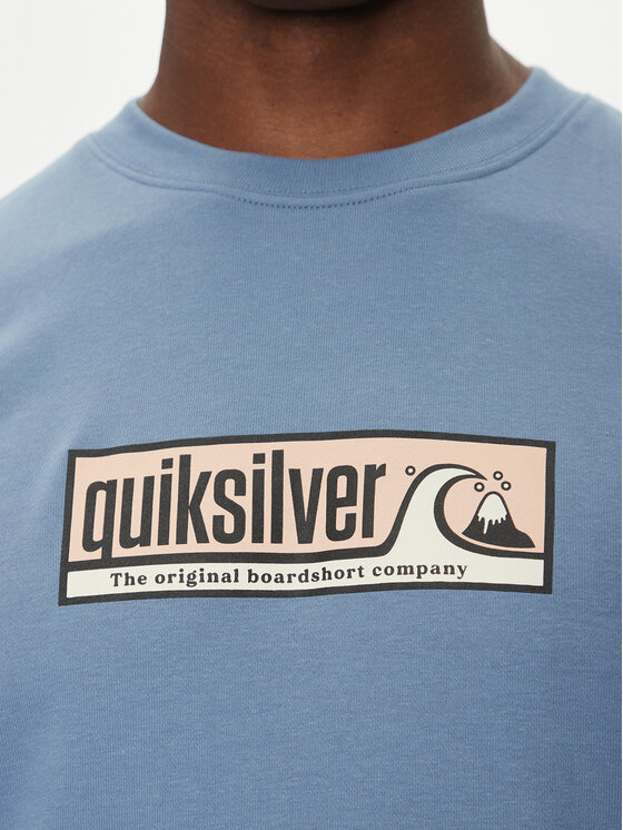 Quiksilver Quiksilver Bluza EQYFT05055 Niebieski Regular Fit