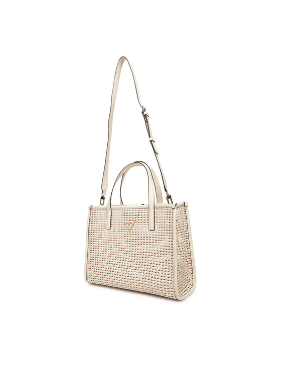 Guess Guess Geantă Brigitta HWWZ72 06230 Écru