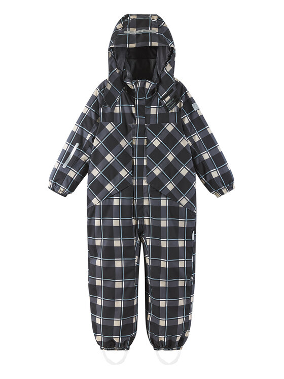 Reima Reima Βρεφικό φορμάκι εξόδου Varikas 5100401B Μαύρο Regular Fit