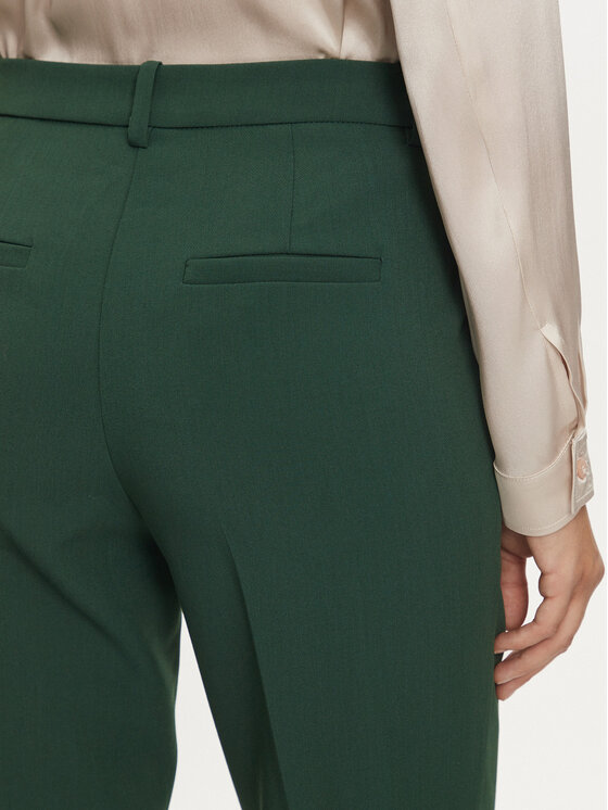 YAS YAS Chino hlače Bella 26033693 Zelena Regular Fit
