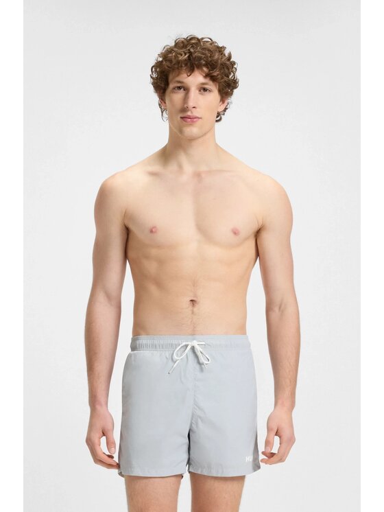 HUGO HUGO Szorty kąpielowe 50469312-050 Szary Regular Fit
