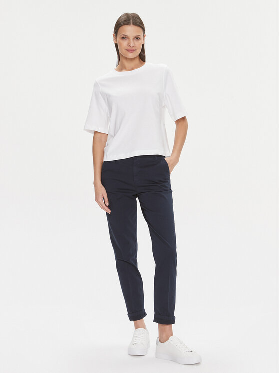 United Colors Of Benetton United Colors Of Benetton T-Shirt 3BL0E17G5 Bílá Boxy Fit