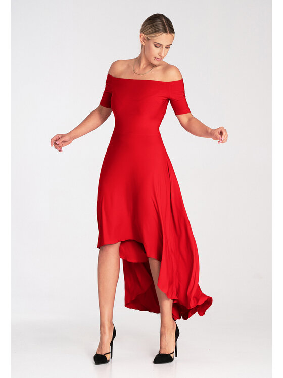 FIGL FIGL Abito da sera M1032 Rosso Regular Fit