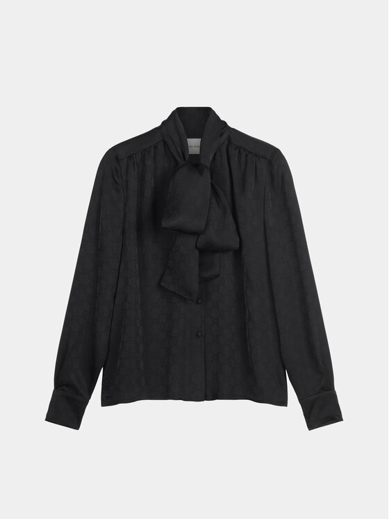 MARI PRETI MARI PRETI Halenka MONOGRAM M OBSIDIAN Černá Loose Fit