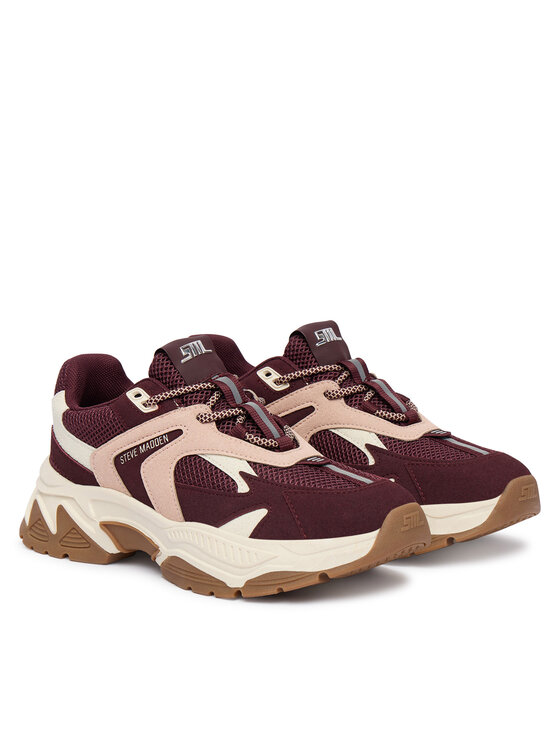 Steve Madden Steve Madden Sneakersy Ample  11004898 Bordowy