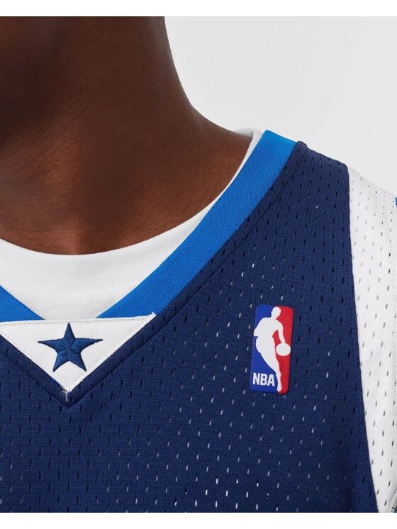 Mitchell & Ness Mitchell & Ness Tank top NBA SWINGMAN DALLAS MAVERICKS DIRK NOWITZKI Modrá Regular Fit