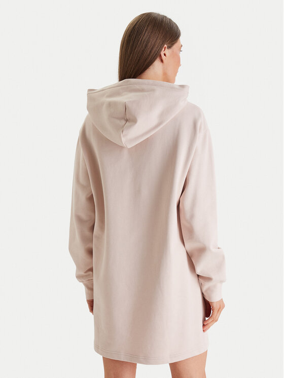 Calvin Klein Jeans Calvin Klein Jeans Strickkleid Monologo LV047D229G Beige Regular Fit