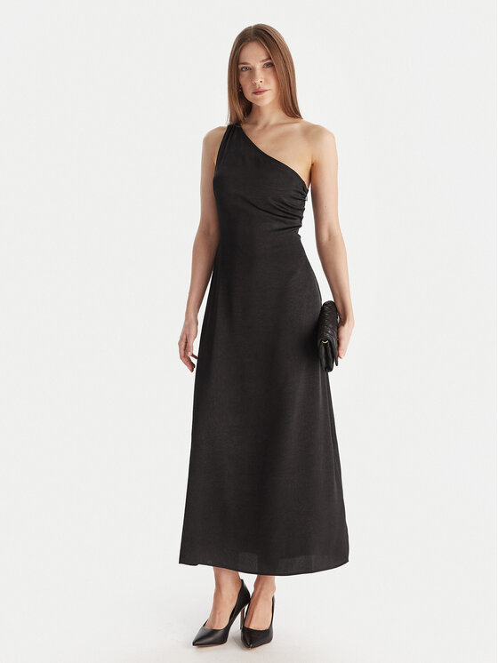Vero Moda Vero Moda Koktejlové šaty Mollie 10335400 Černá Regular Fit