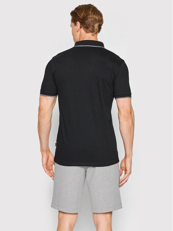 Boss Poloshirt Passertip 50472665 Schwarz Slim Fit | Modivo.de