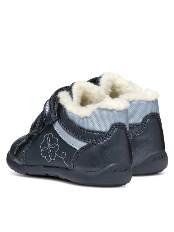 Geox Geox Schnürschuhe B Elthan Girl B461QA 054AJ CF44Y Dunkelblau