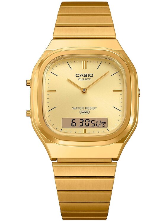 Casio Casio Zegarek 4549526409646 Złoty