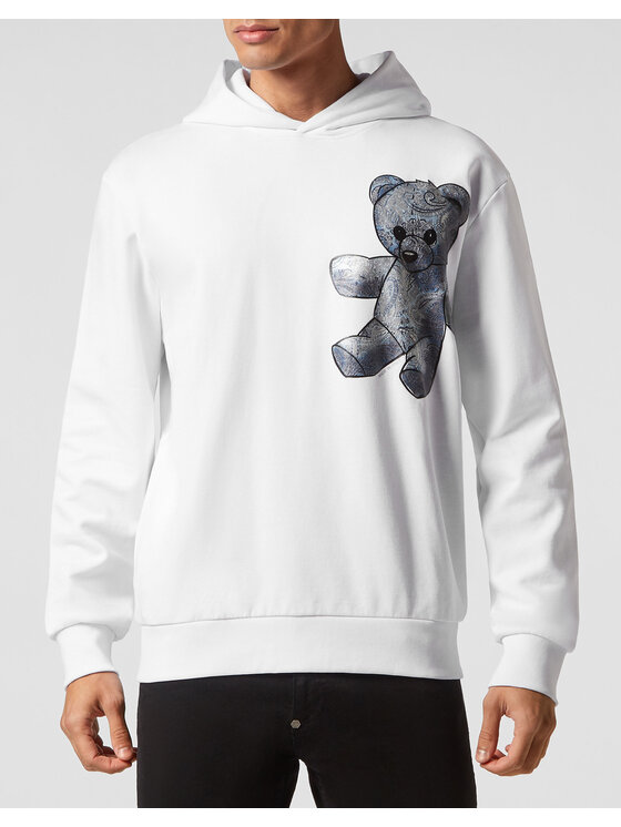 PHILIPP PLEIN PHILIPP PLEIN Felpa 779 Bianco Regular Fit